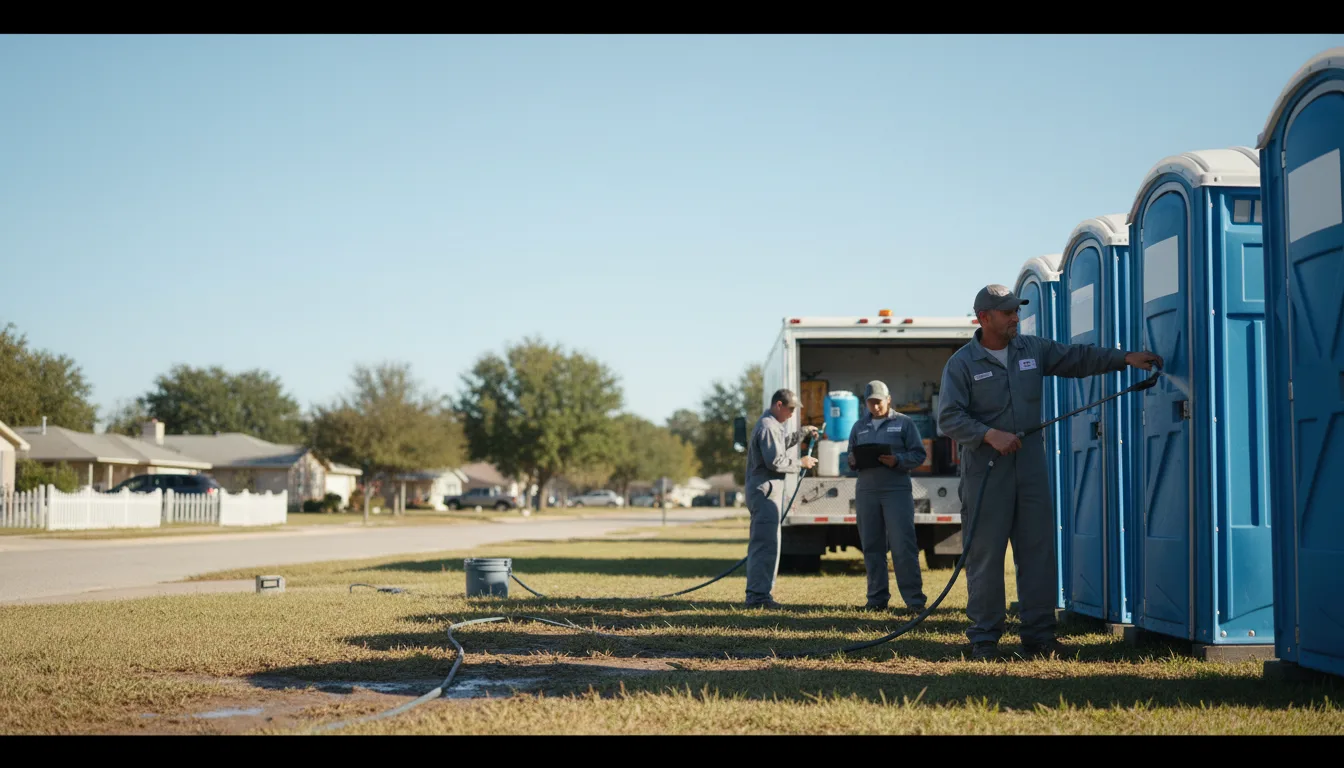 Long-Term Portable Toilet Rental in Burchard, NE near me